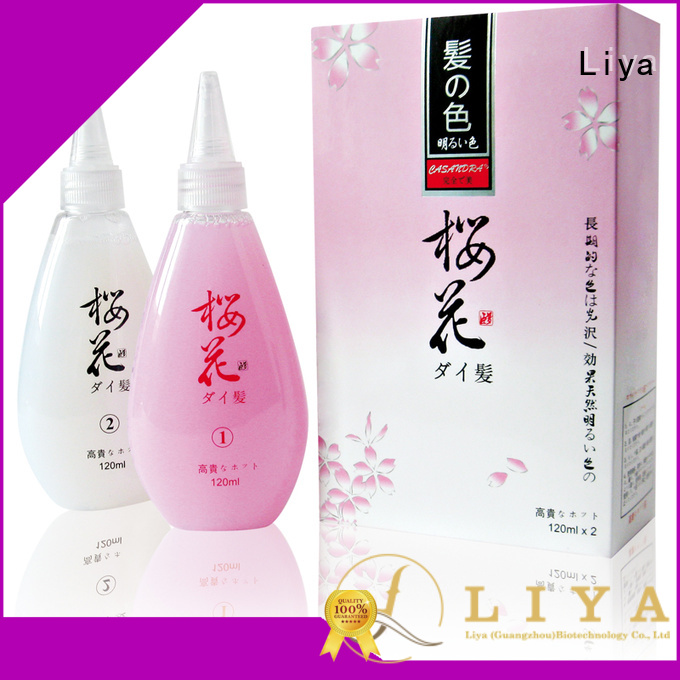 Liya perm cream excellent for hair salon