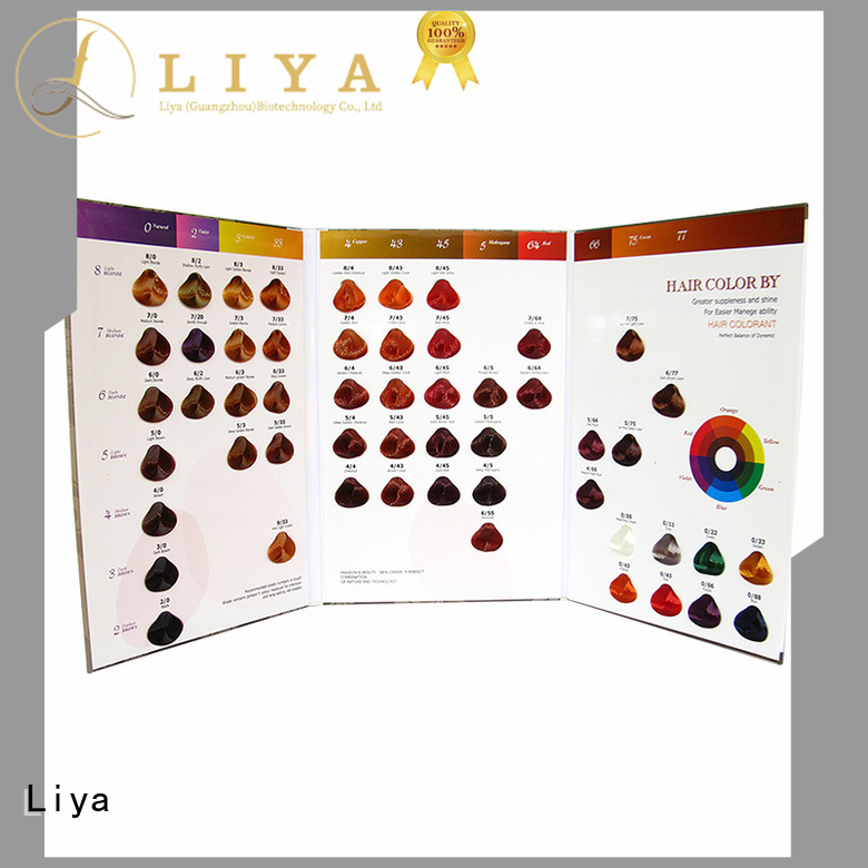 Liya economical hair dye colors chart needed for hairdressing