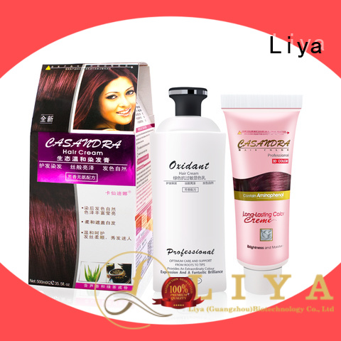 Liya economical hair cream hairdressing