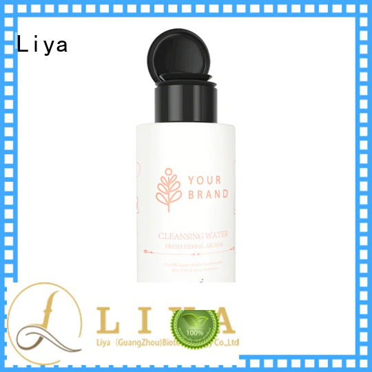 Liya water cleanser widely used for removing make up