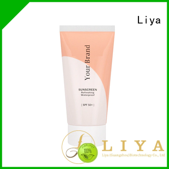 Liya sunblock lotion factory for face care