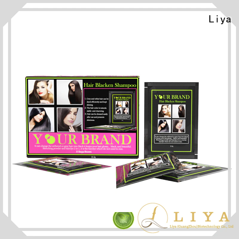 Liya hair dye products hairdressing