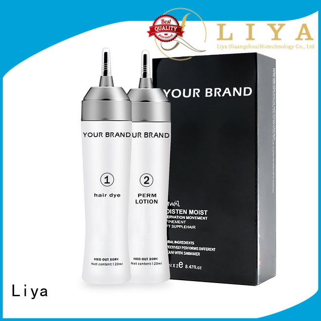 Liya customized hair rebonding cream widely used for hair salon