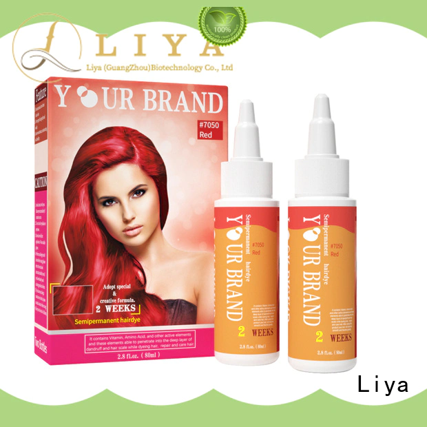 Liya economical hair dye companies satisfying for hair shop