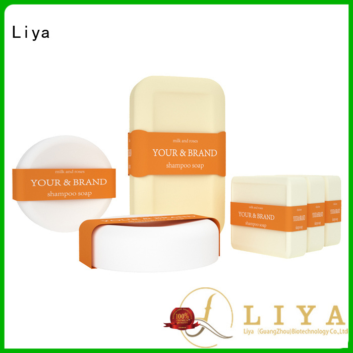 Liya hair soap perfect for hair salon