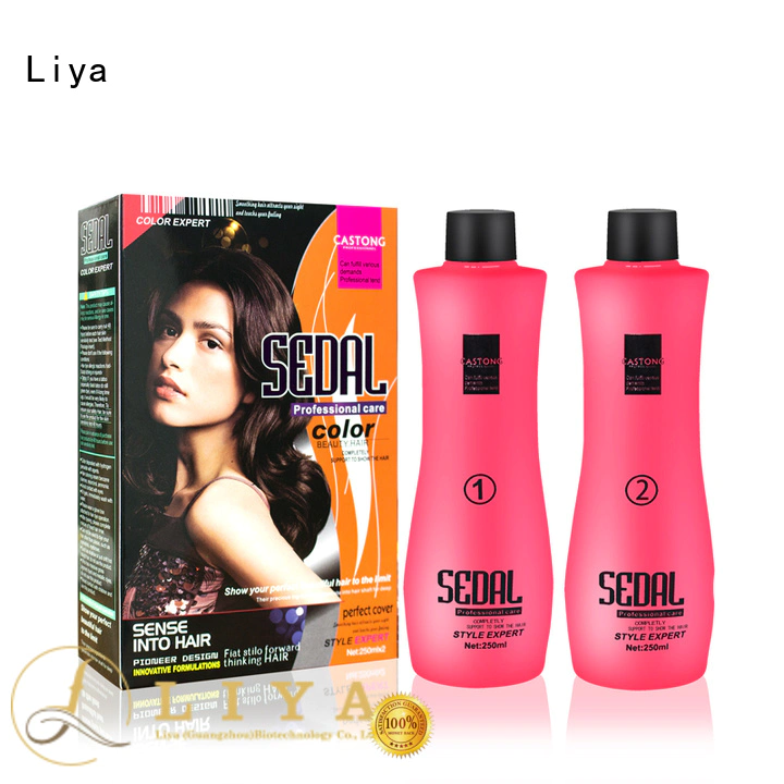Liya professional hair perming products excellent for hair shop