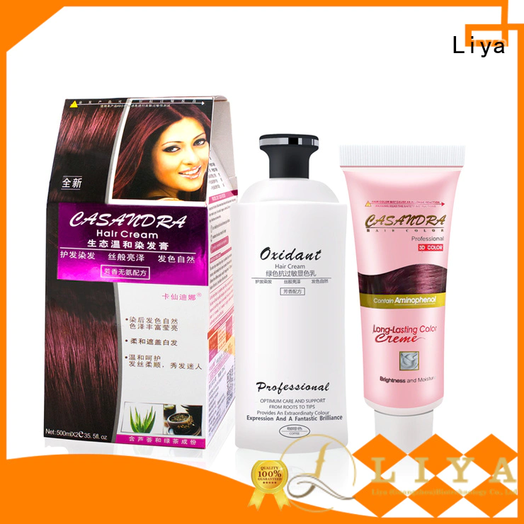 Liya good quality best hair color product dealer for hair salon