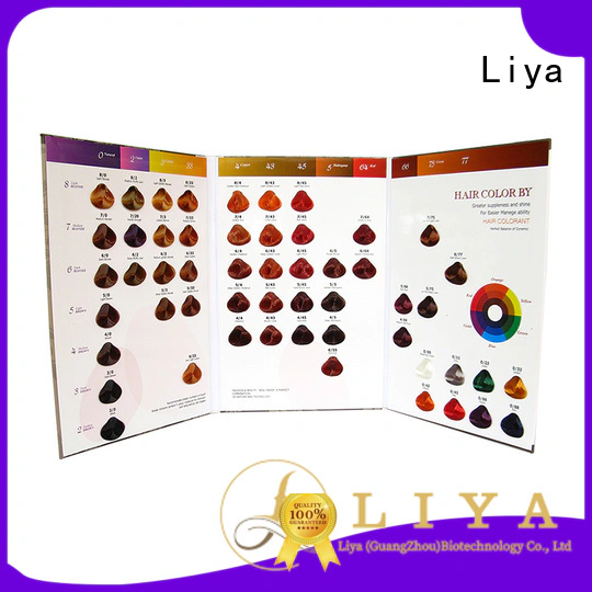 Liya hair color charts very useful for hairdressing