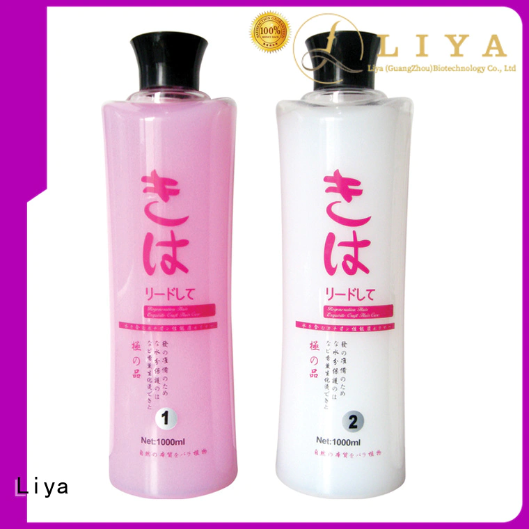 Liya hair perming cream widely applied for hair salon