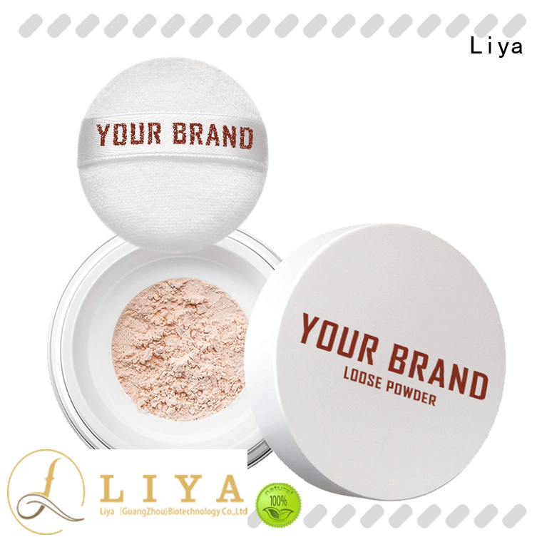 Liya easy to use loose powder widely applied for oil control of face