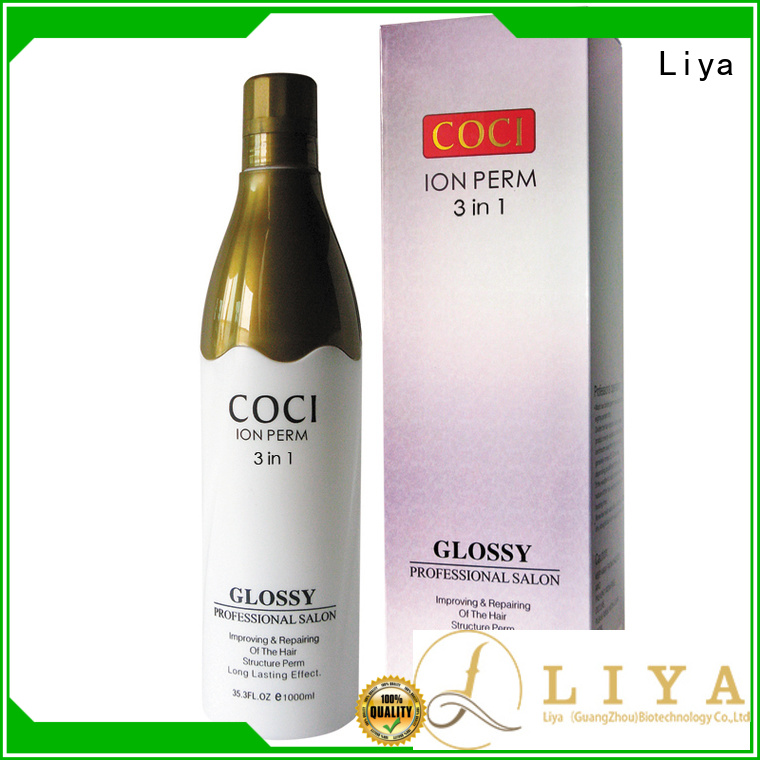 Liya economical hair perming cream widely used for hair shop