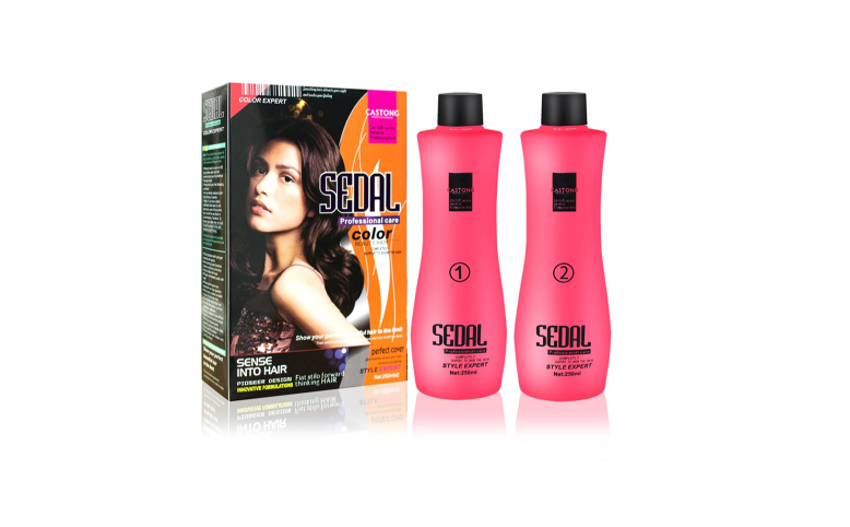 Hairdressing: Color Straightening Perm 2 in 1 Professional  long-lasting hair cream